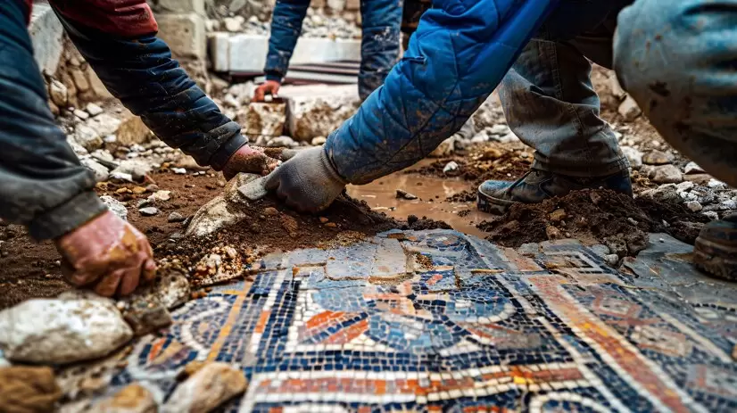 The Pazyryk carpet, the oldest carpet in the world, is a work of art dating back to the 5th century