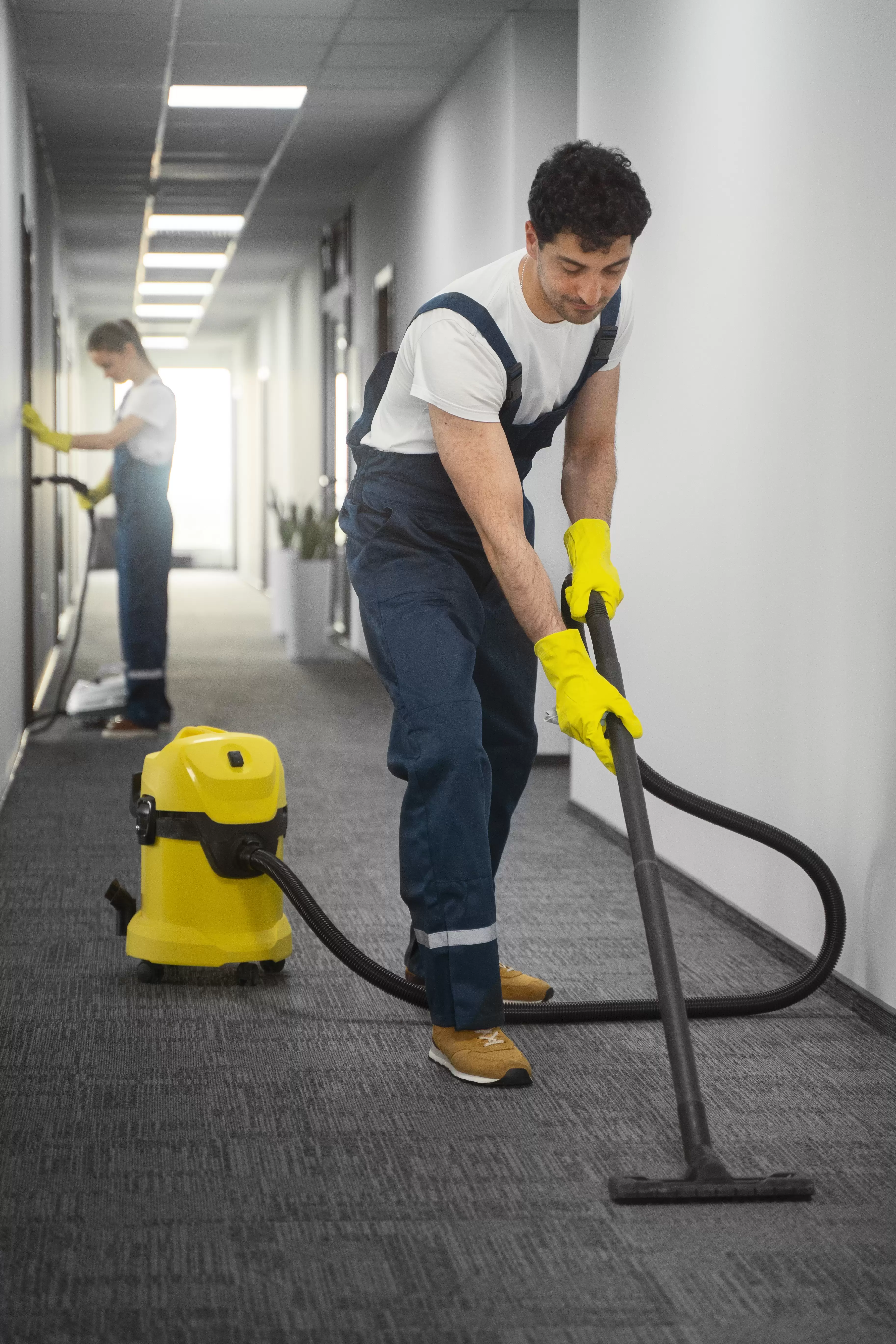 Carpet cleaned with professional carpet cleaning service